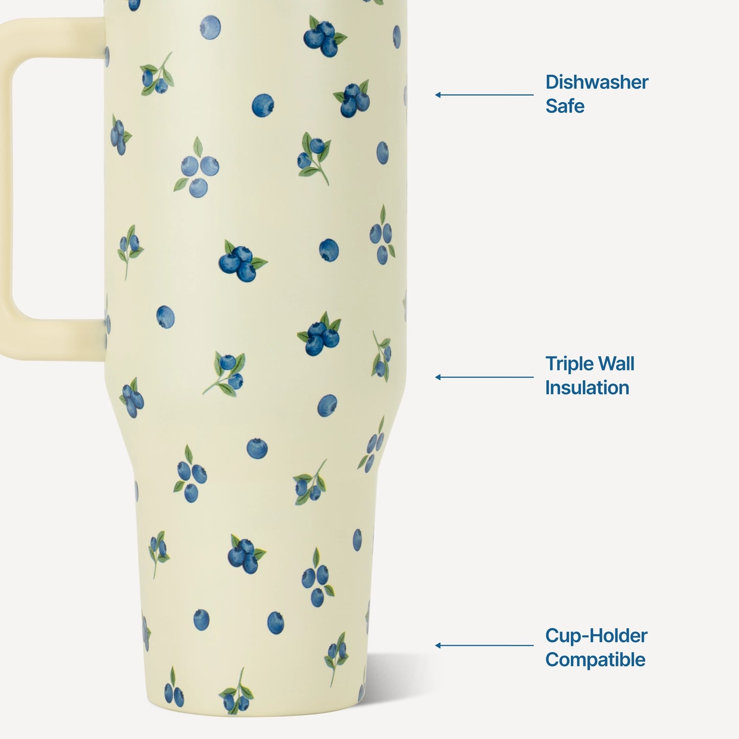Freshly Pick'd Hydro Jug 40 ounce Travel Tumbler