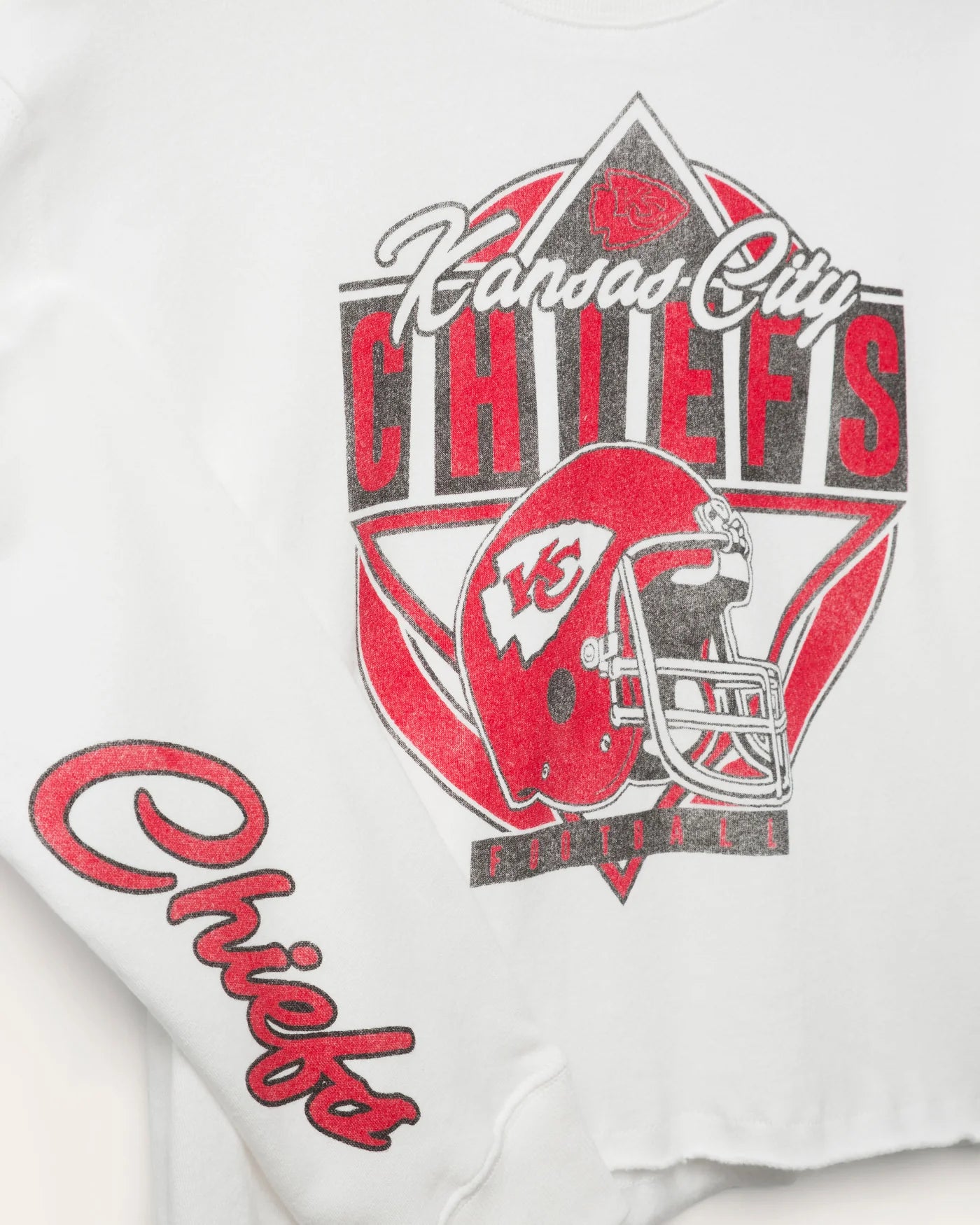 Chiefs Helmet Crop Fleece