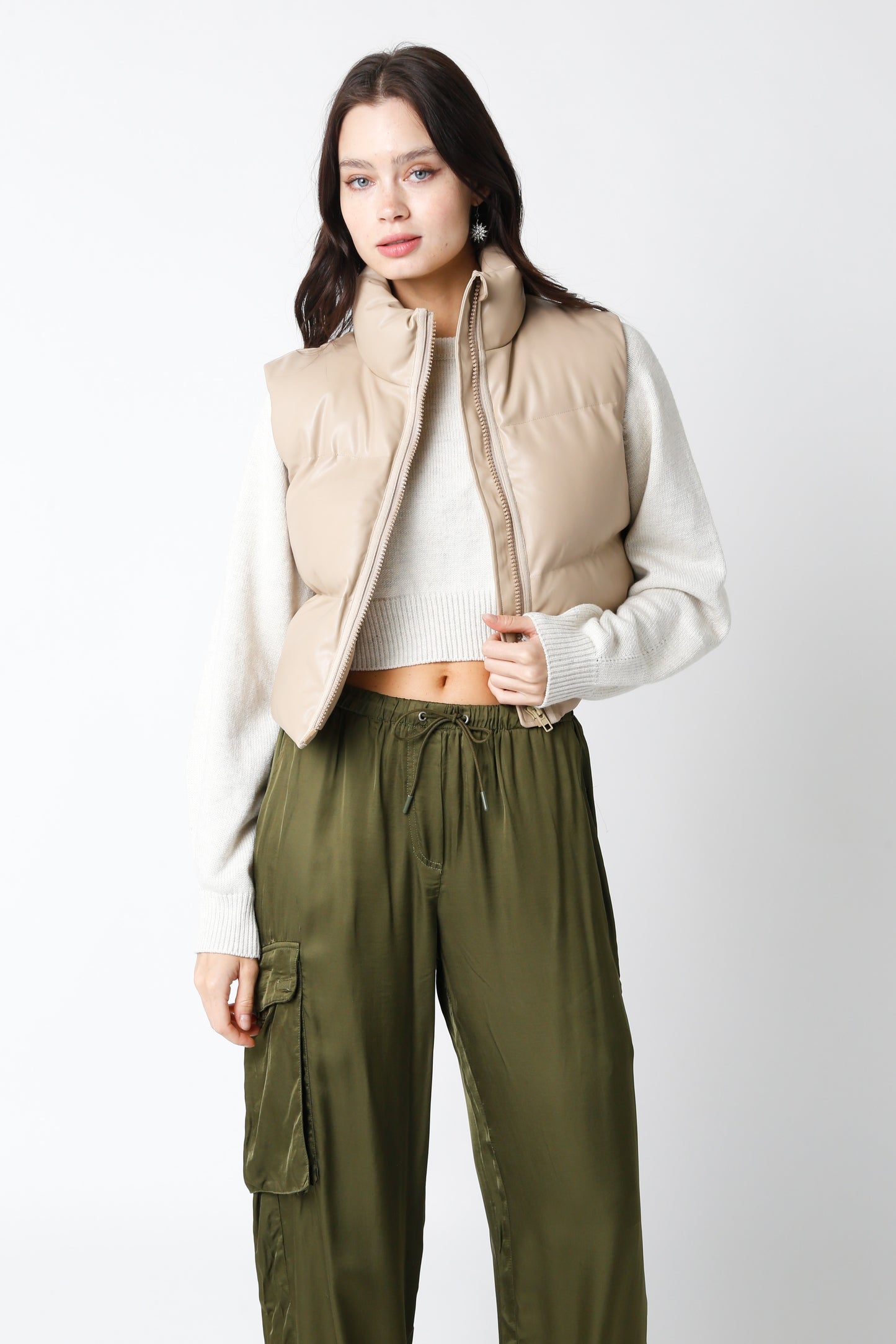 Bold Vest - khaki