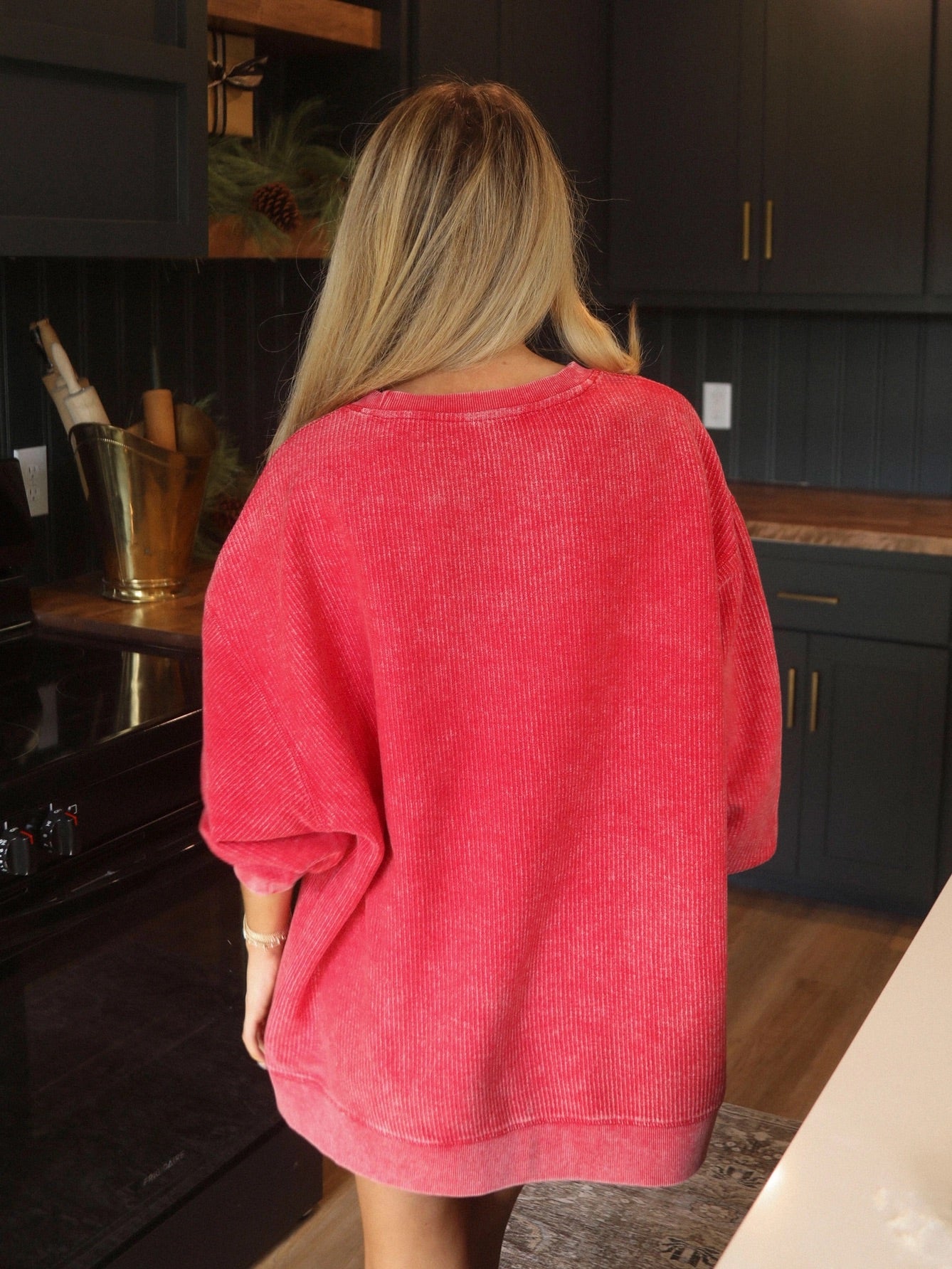 Filthy Animal Corded Crewneck