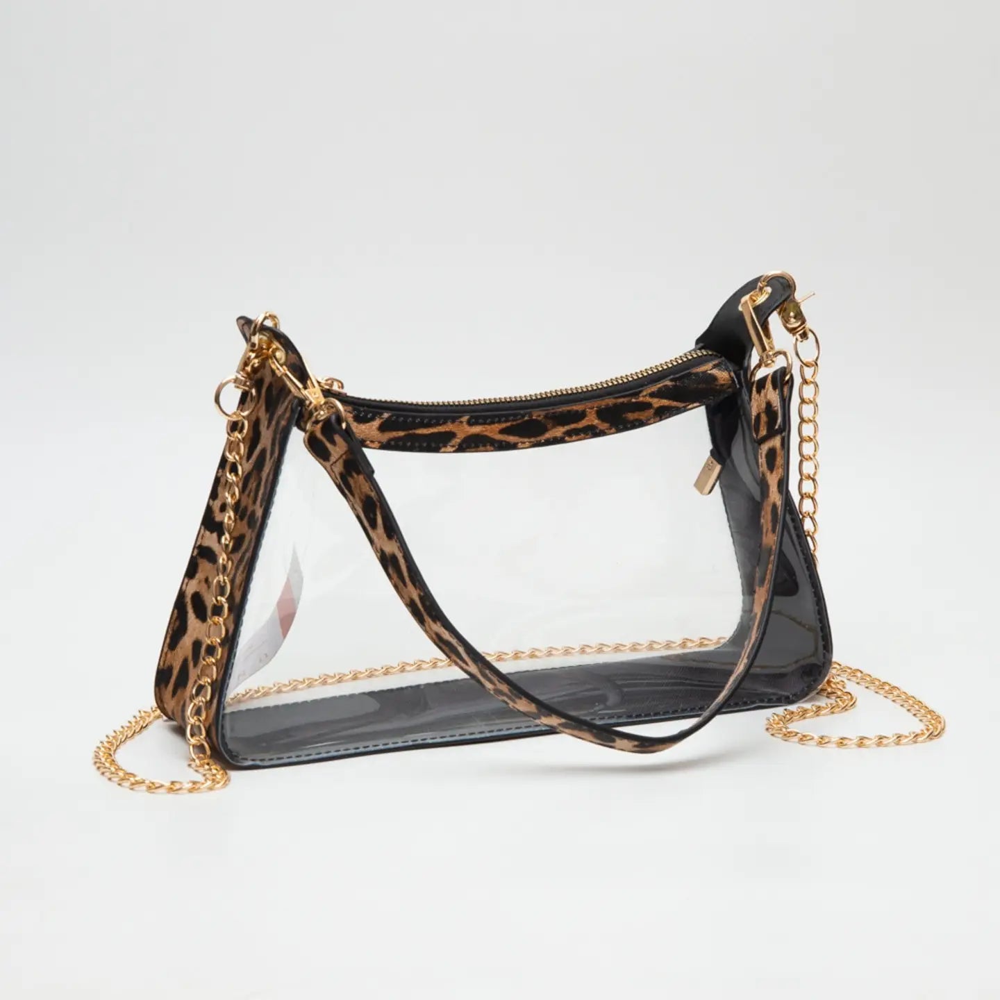 Marilyn Clear Bag - Leopard