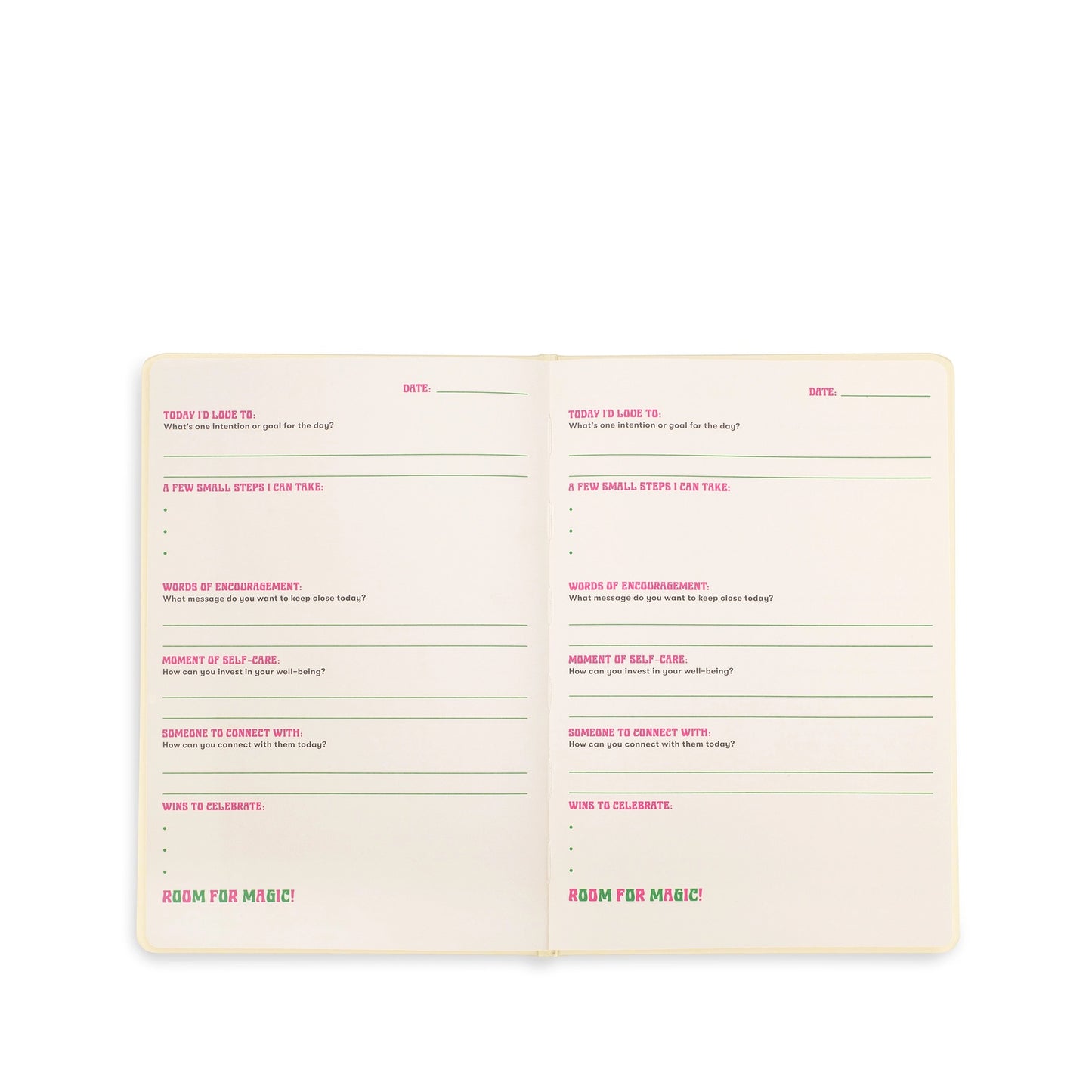 Wellness Journal, Love The Journey