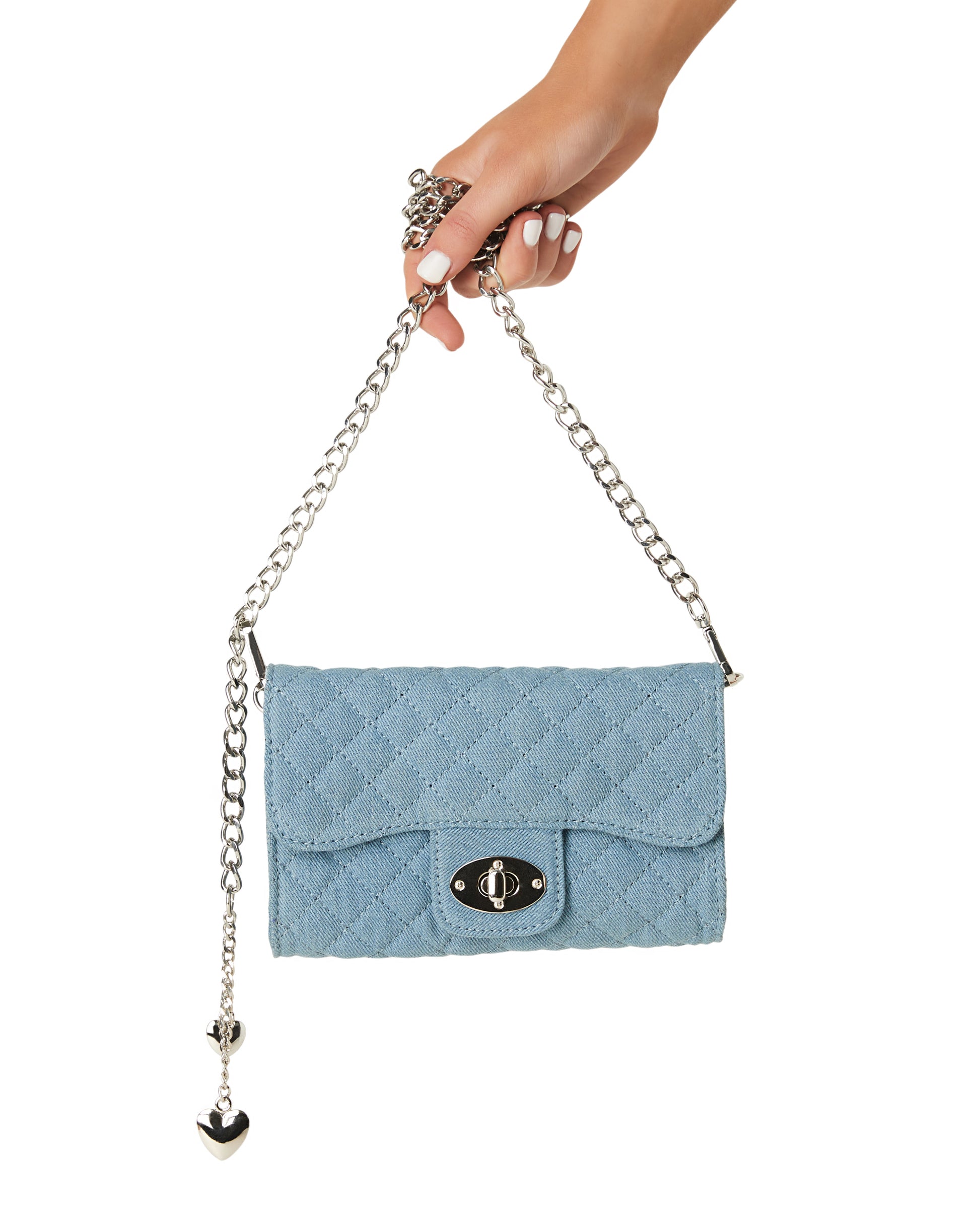 Blue Denim Multi Wear Purse