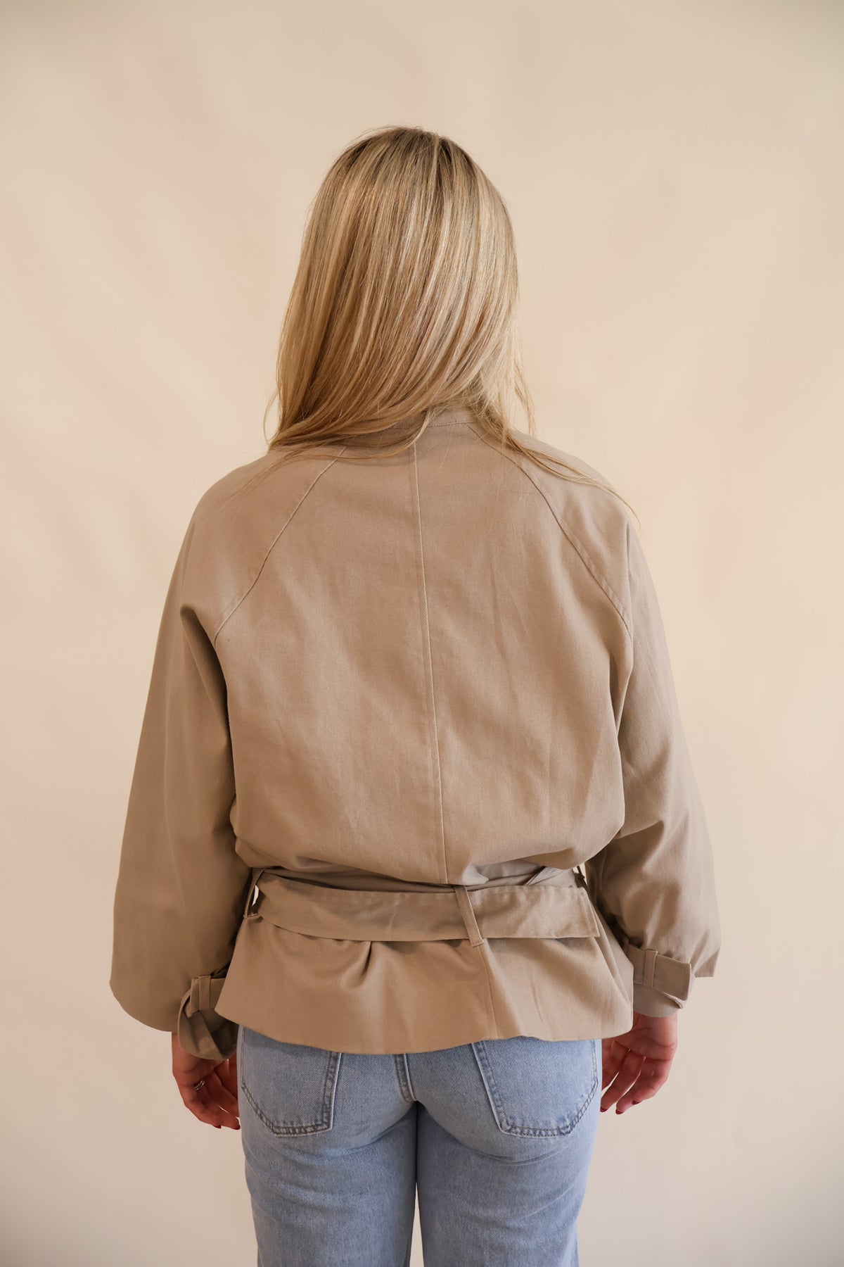 Monroe Trench Jacket khaki