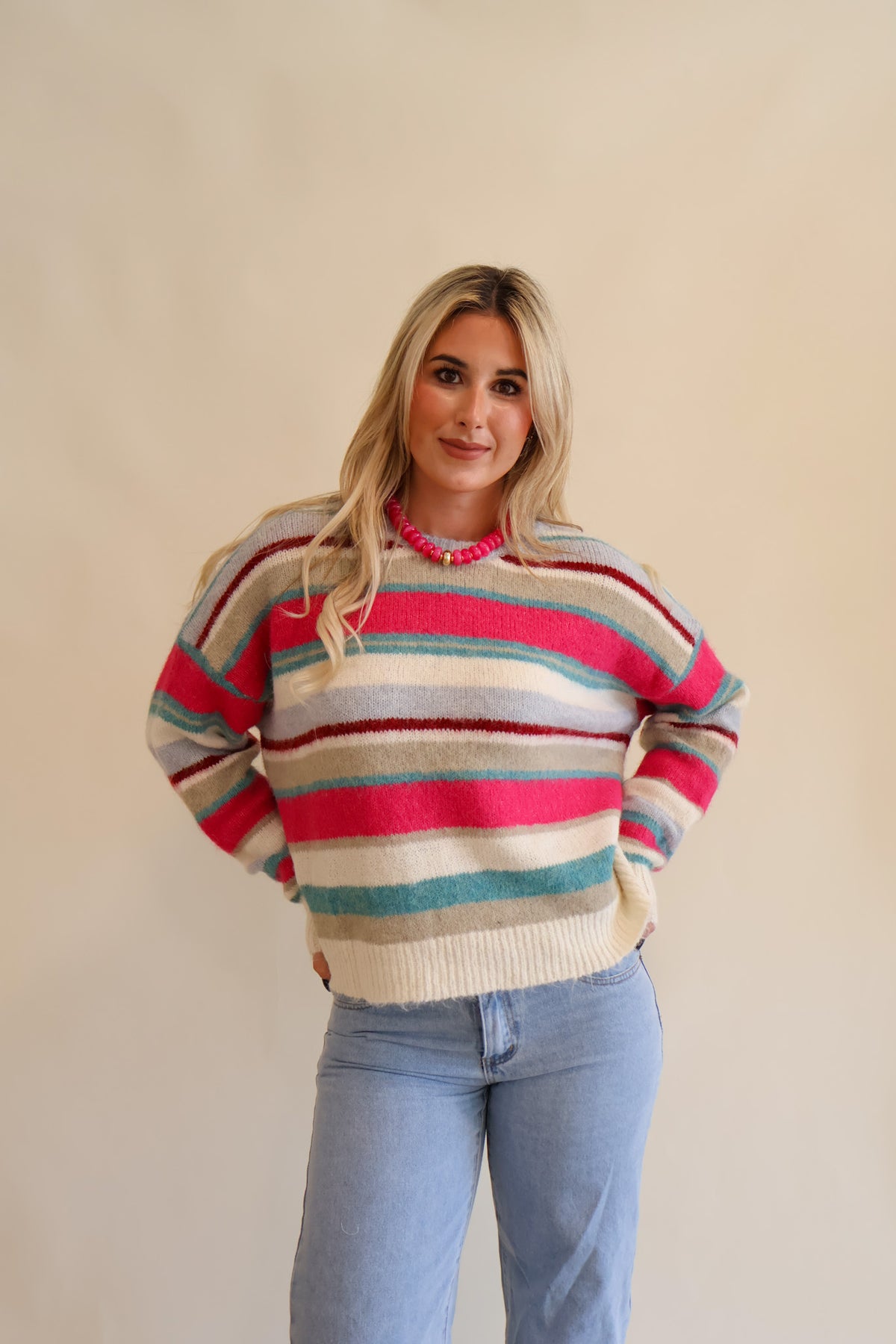 Benina Striped Sweater