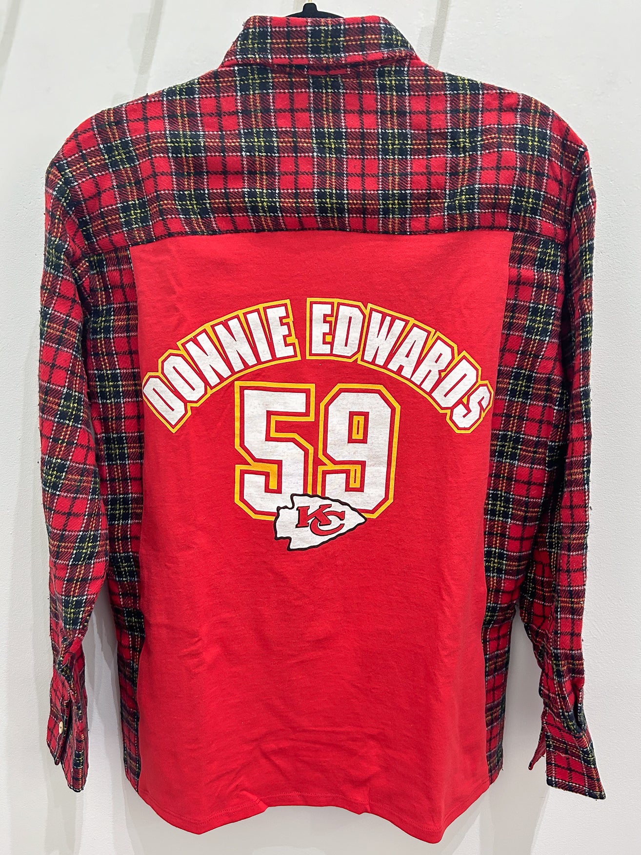Donnie Edwards KC Chiefs Flannel