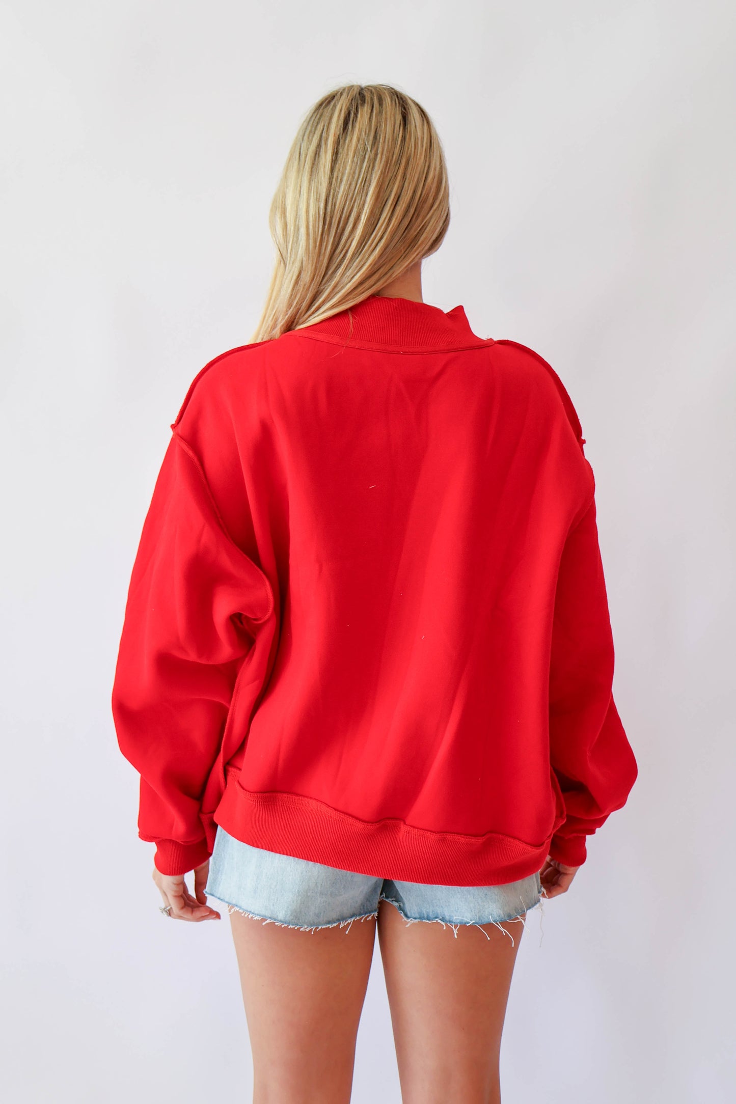 Reversible USA & Flag Mockneck