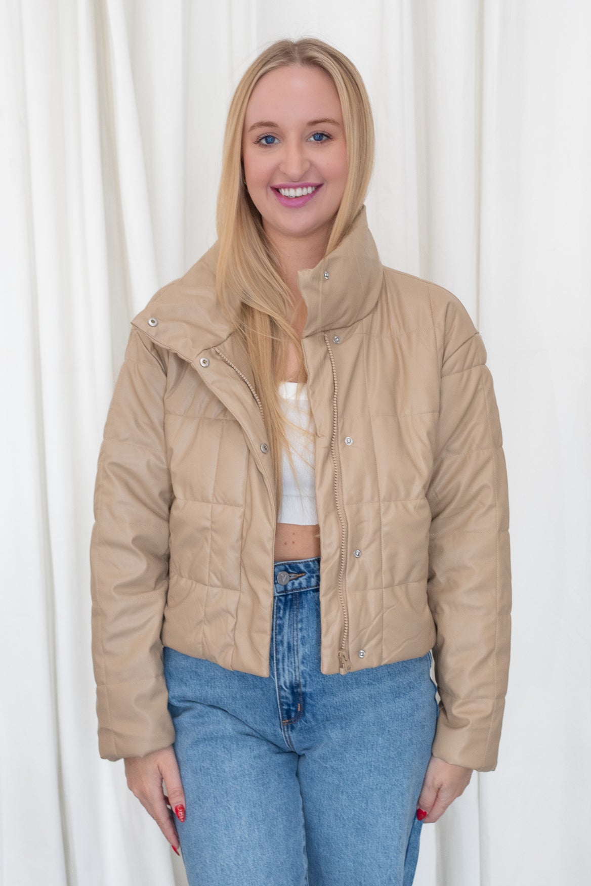 Warm Aesthetic Jacket - Khaki
