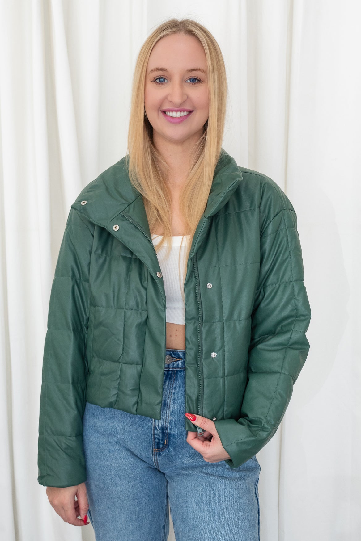 Warm Aesthetic Jacket - Olive