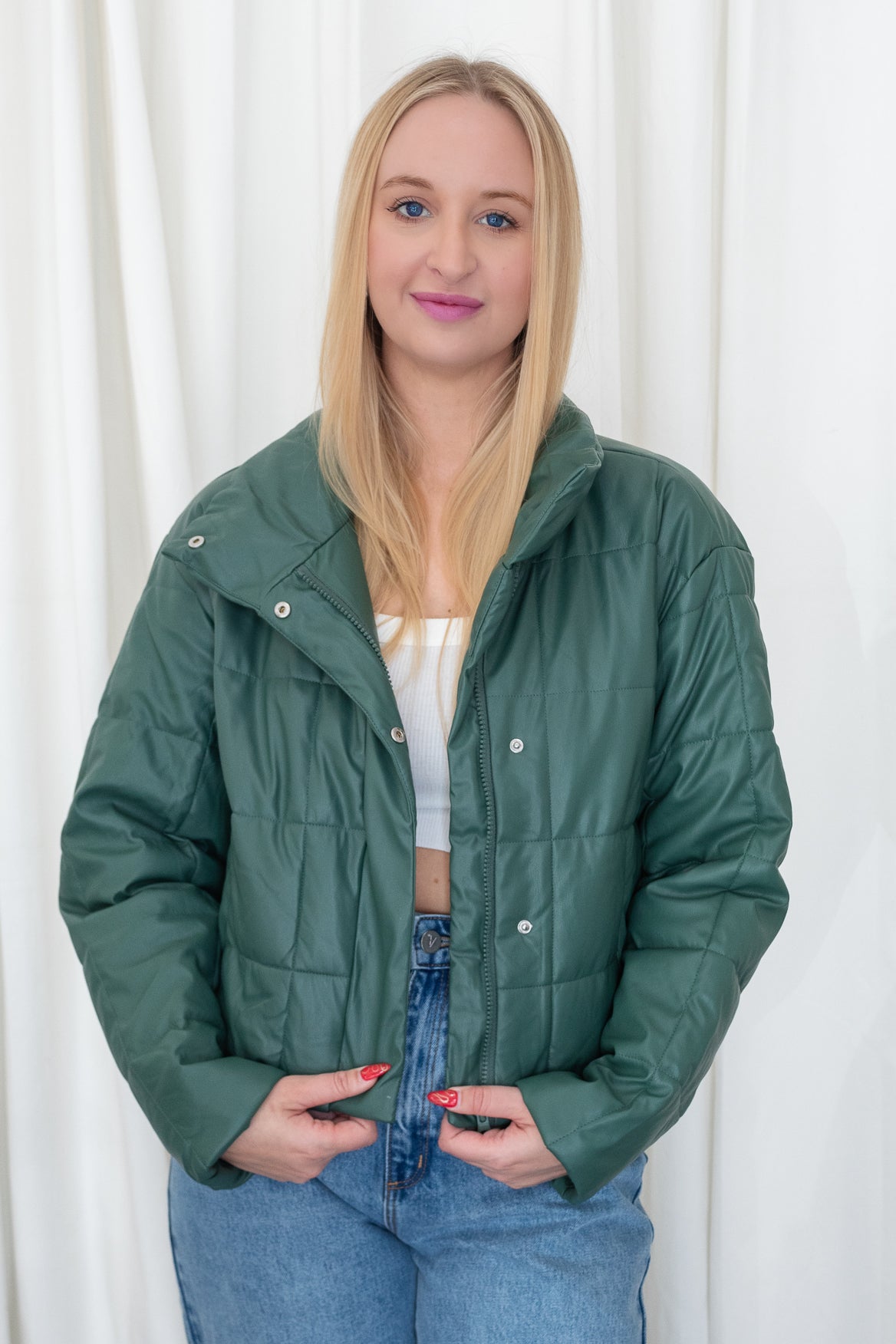Warm Aesthetic Jacket - Olive