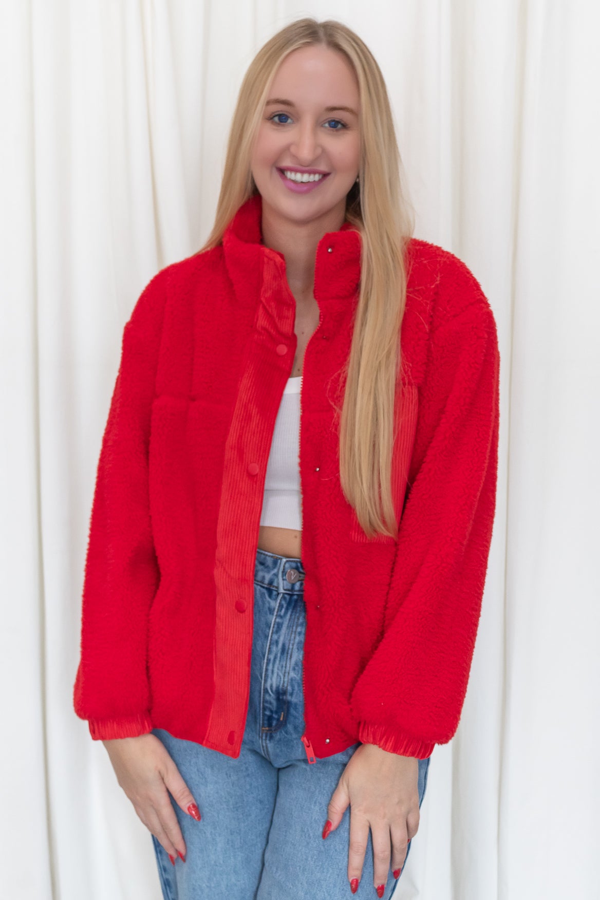 Logan Jacket - Red