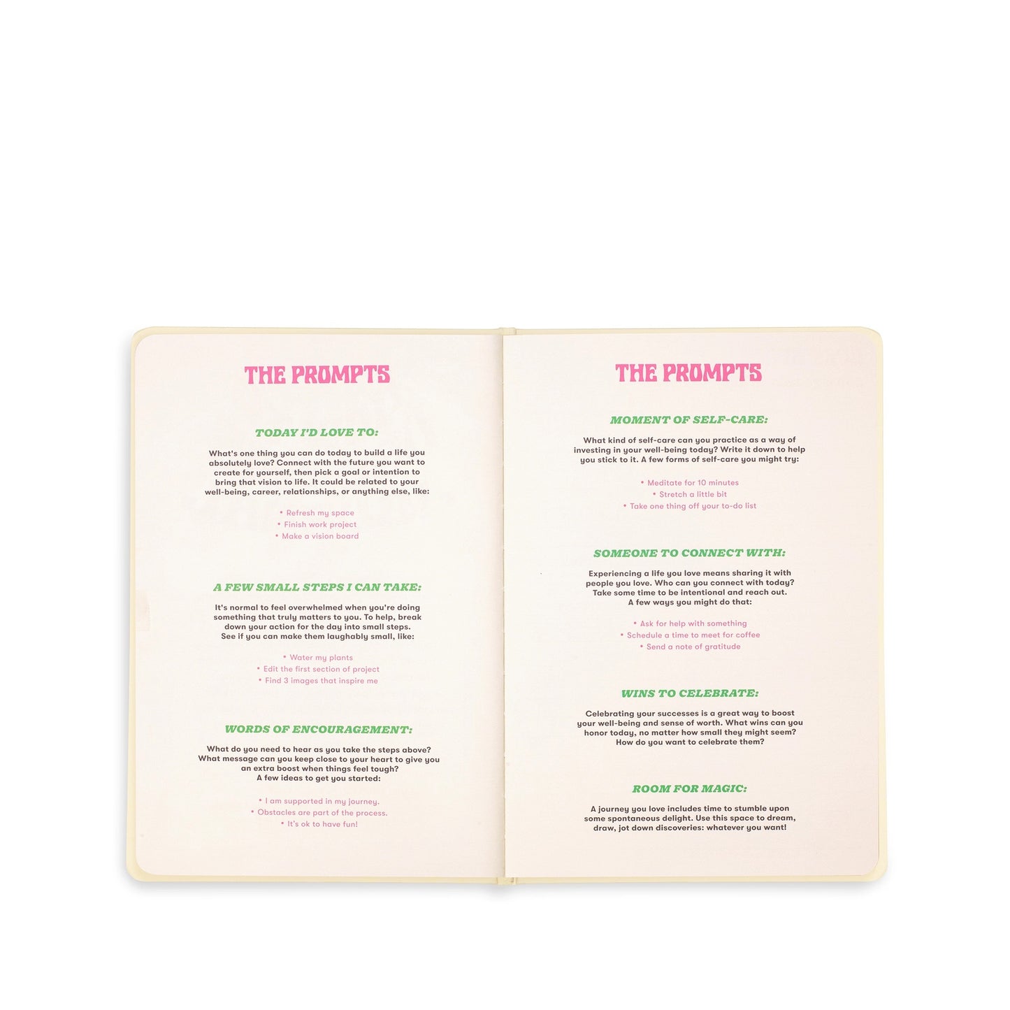 Wellness Journal, Love The Journey
