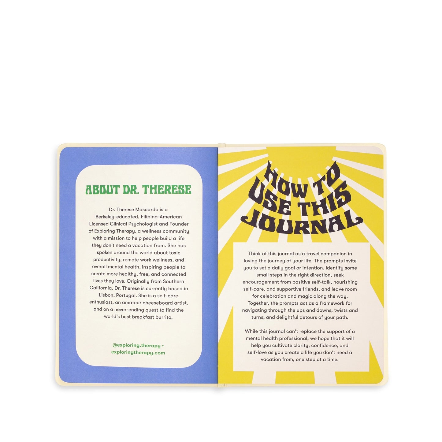 Wellness Journal, Love The Journey