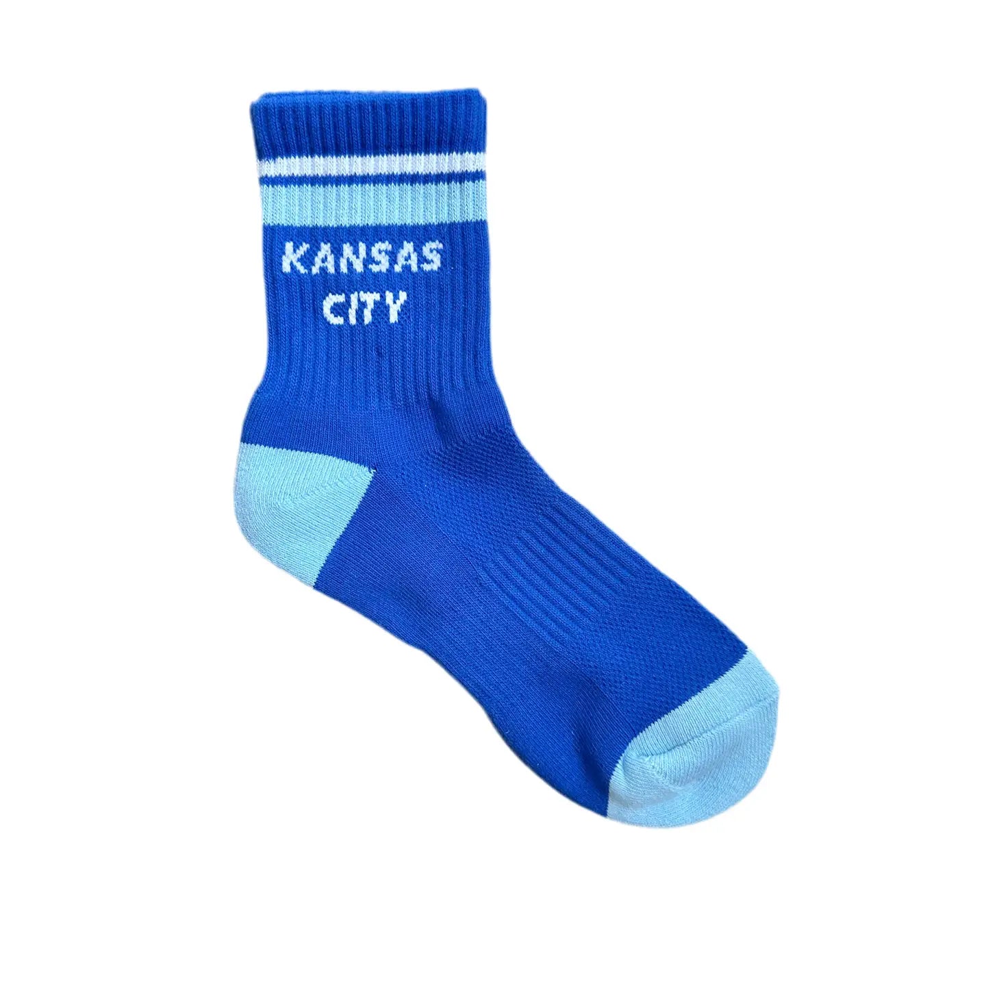 Kansas City Crew Socks - Blue