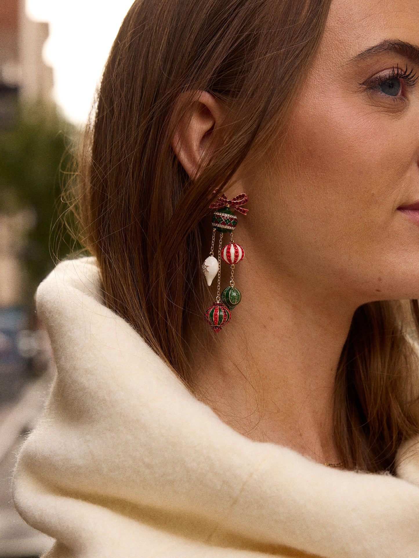Ornamental Statement Earrings