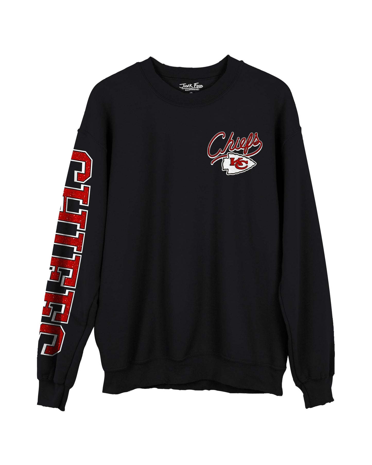 Chiefs Glitter Crewneck