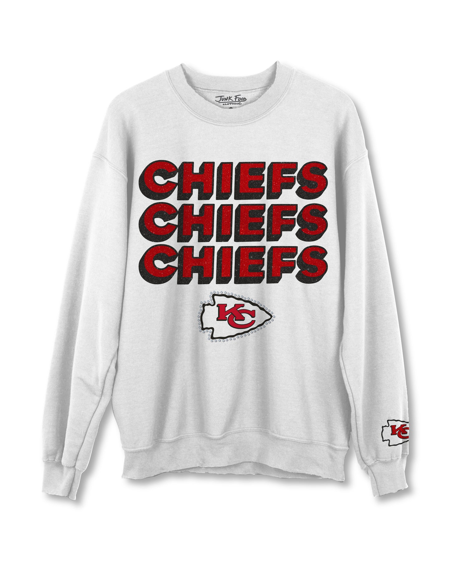 Chiefs Repeat Bling Crewneck