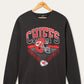 Kansas City Chiefs Drop Shoulder Crew Fleece