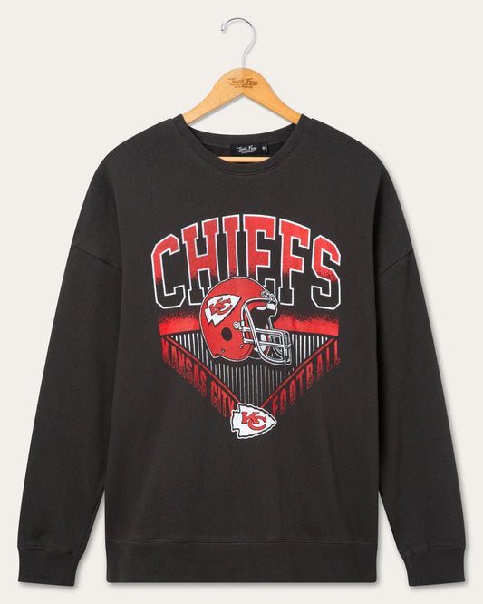 Kansas City Chiefs Drop Shoulder Crew Fleece