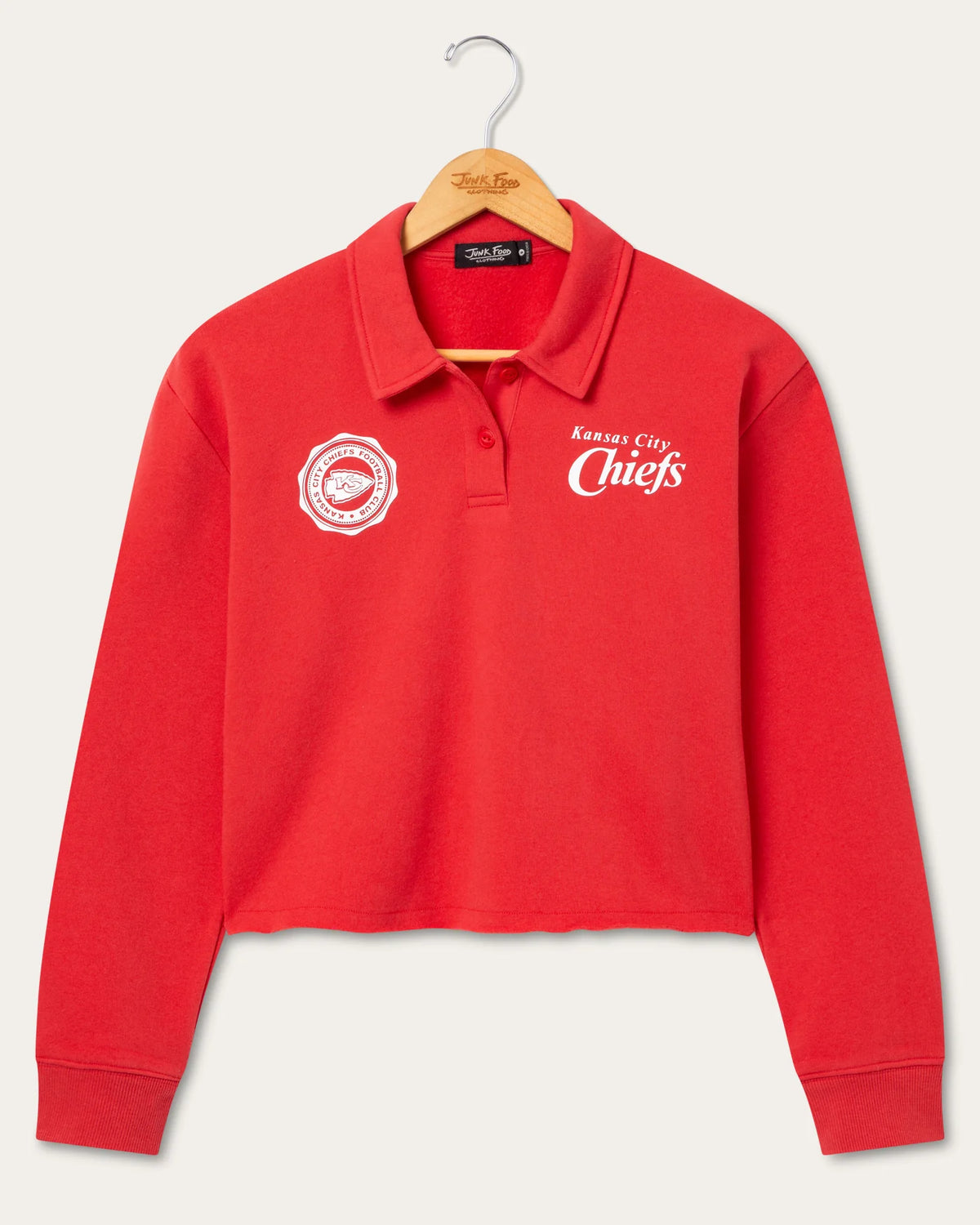 Kansas City Chiefs Polo Crop Fleece