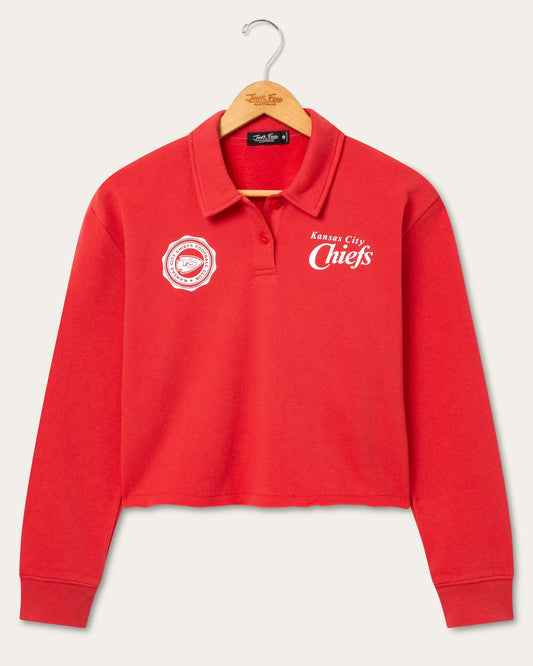 Kansas City Chiefs Polo Crop Fleece