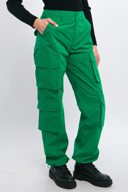 Chili Cargo Pants- Green