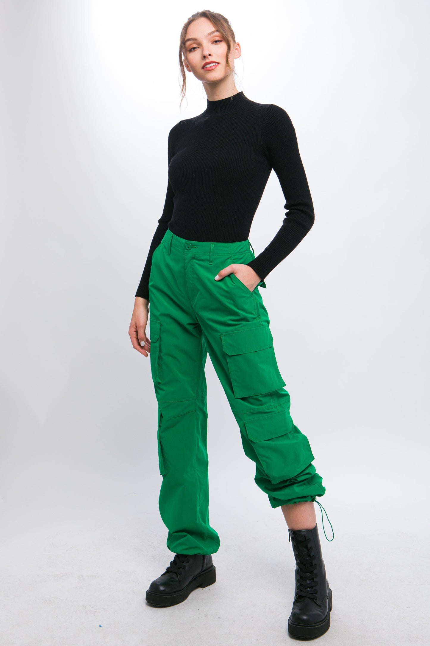 Chili Cargo Pants- Green