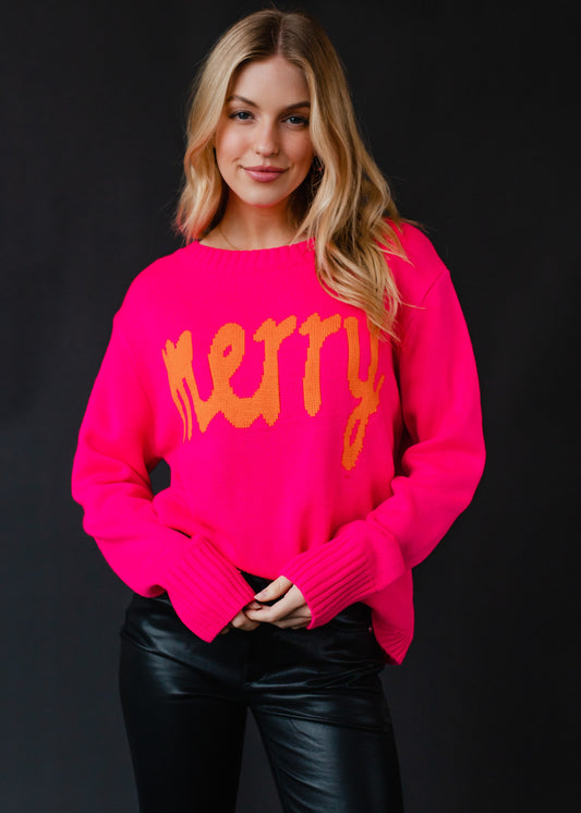 Merry Sweater - Pink