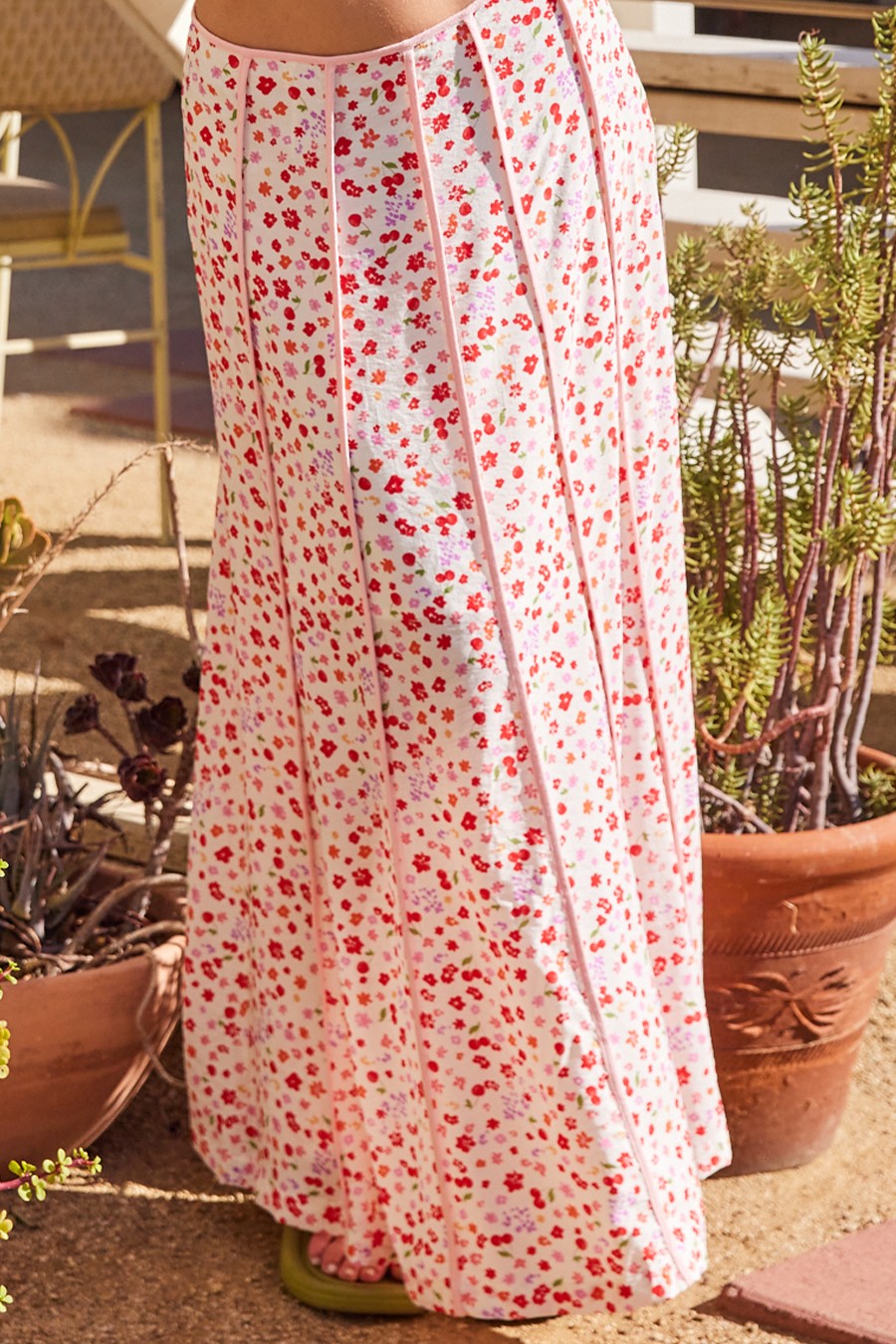 Cherry Blossom Maxi Skirt