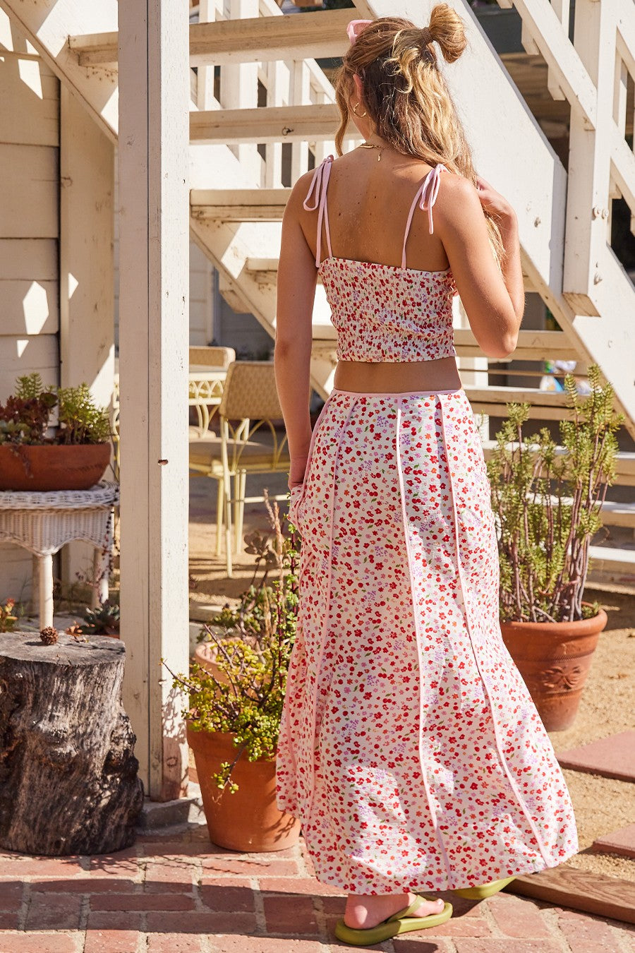 Cherry Blossom Maxi Skirt