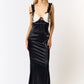 Midnight Snow Maxi Dress