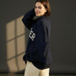 Mother Mockneck Sweatshirt - Navy