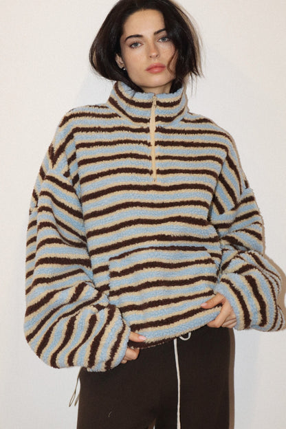 Wren Sherpa Jacket - Butter Brown
