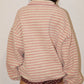Wren Sherpa Jacket - Cream/Pink