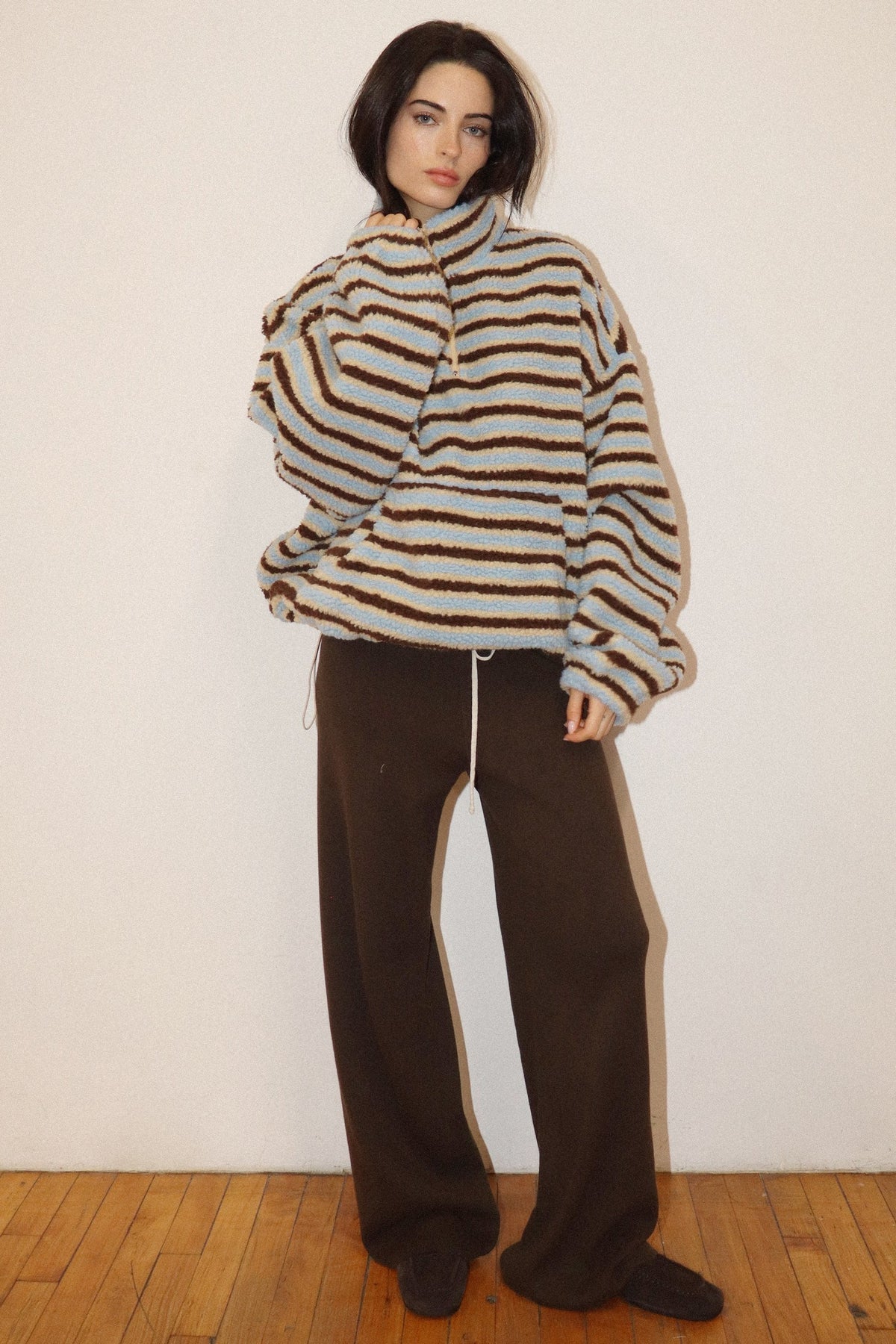 Wren Sherpa Jacket - Butter Brown