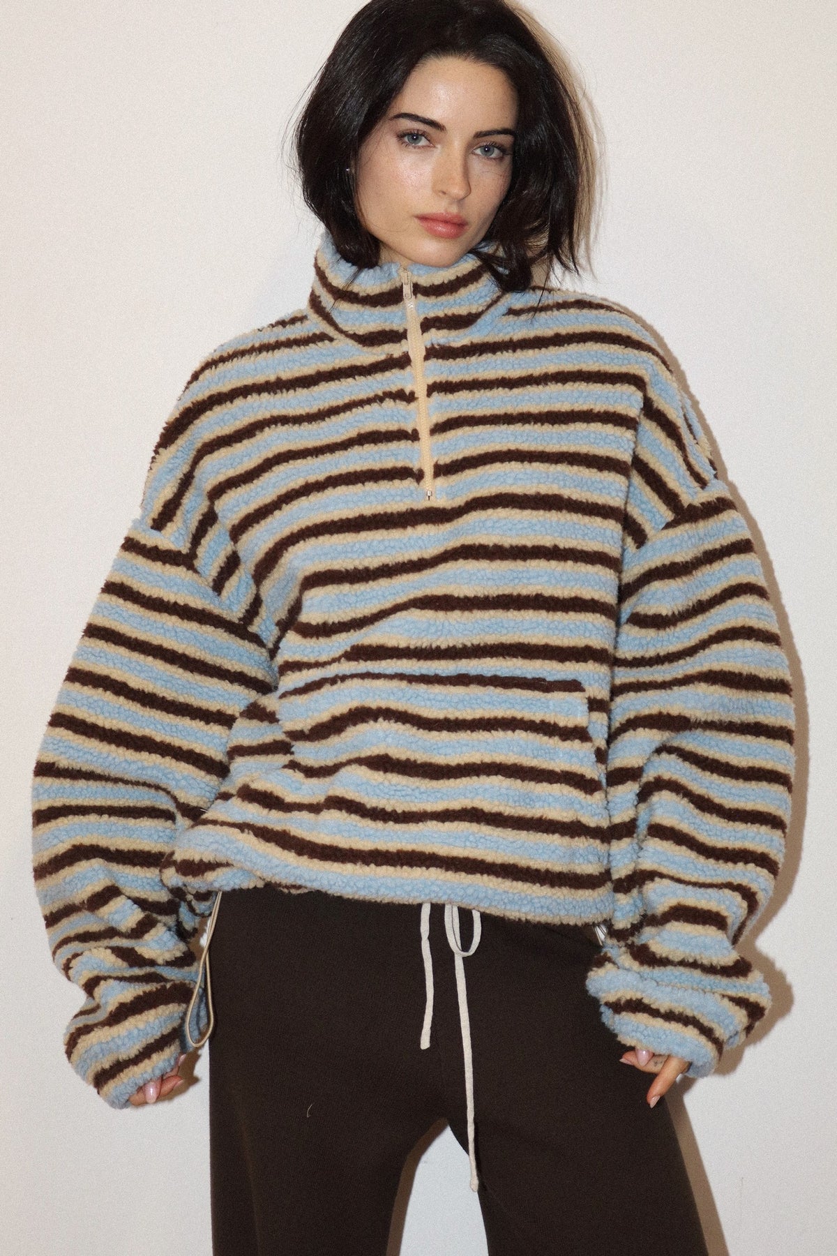 Wren Sherpa Jacket - Butter Brown