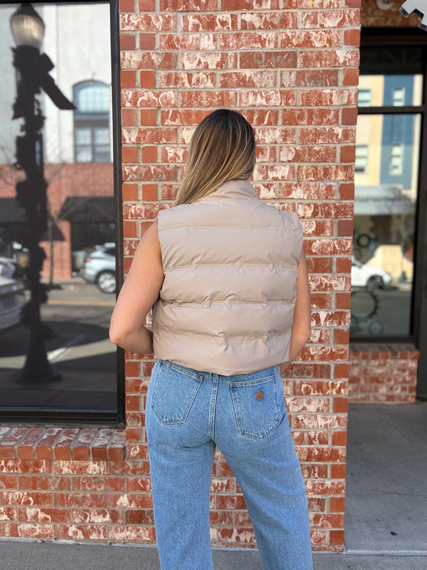 Carter Vest - Taupe