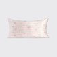 Holiday Satin Pillowcase in Striped Bows - King