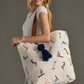 Skiing People Tote