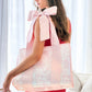Case-Mate Afternoon Rosé Bow Jelly Tote Bag