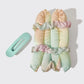 Holiday Xl Satin Heatless Styling & Flat Lay Claw 4pc Set