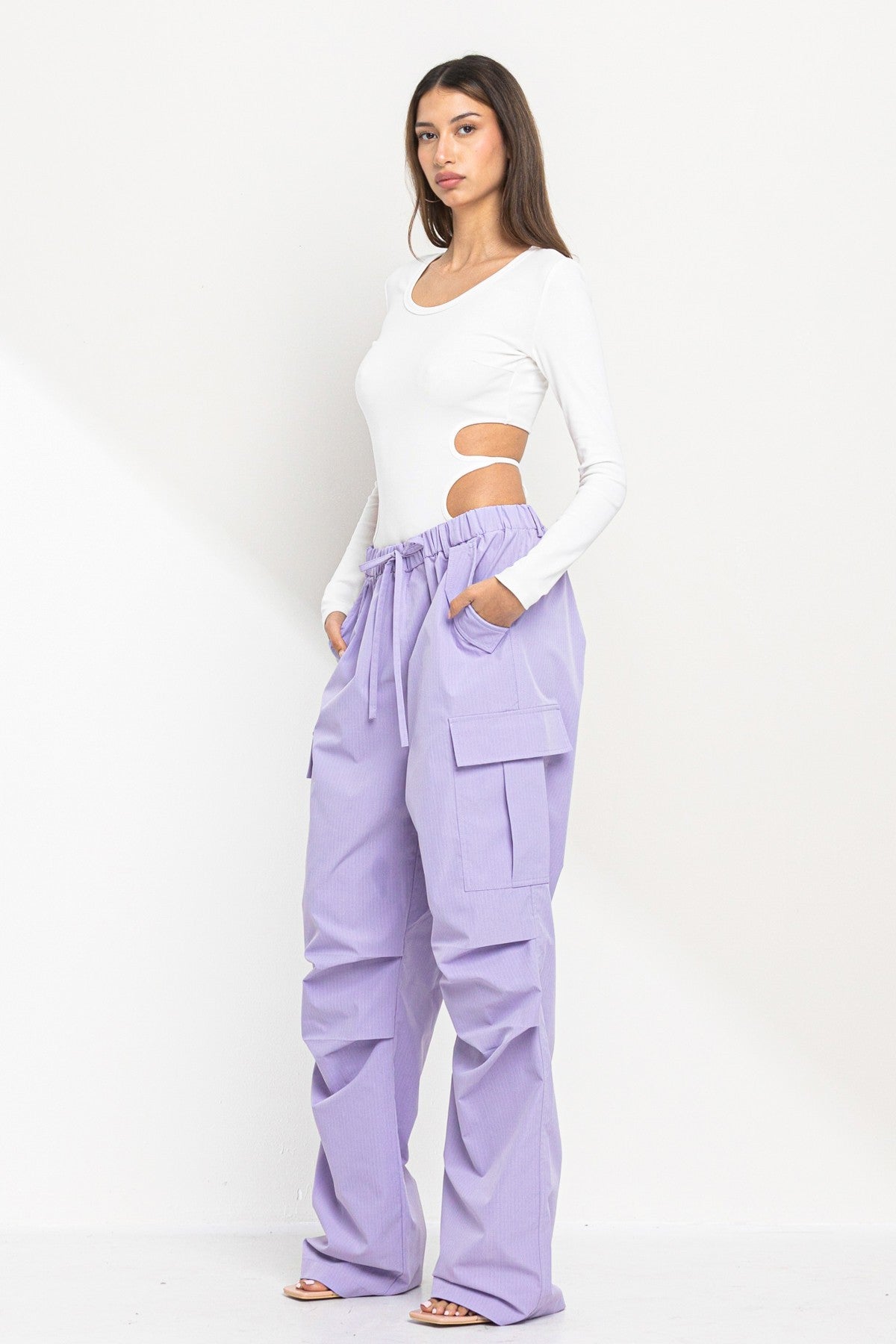 Koa Cargo Pants - Lavender