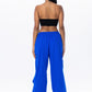 Rhea Cargo Pants - Blue