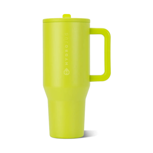 Lemon Lime Hydro Jug 40 ounce Travel Tumbler