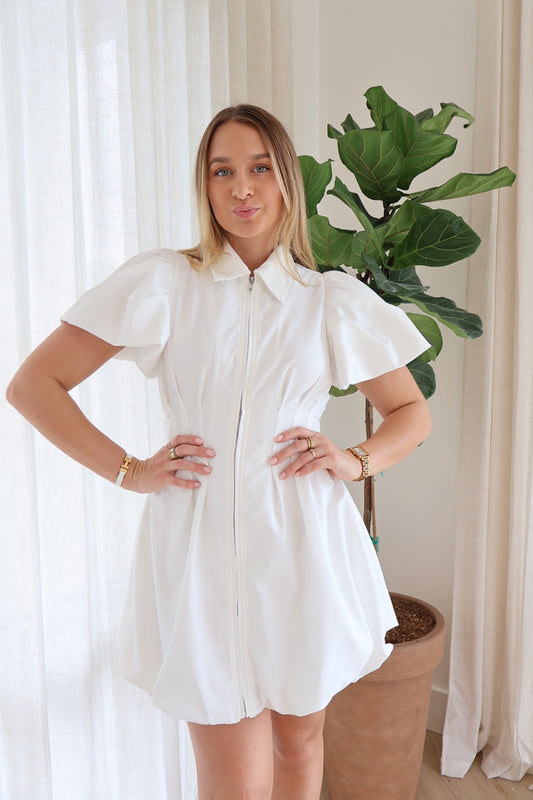 Main Character Dress White