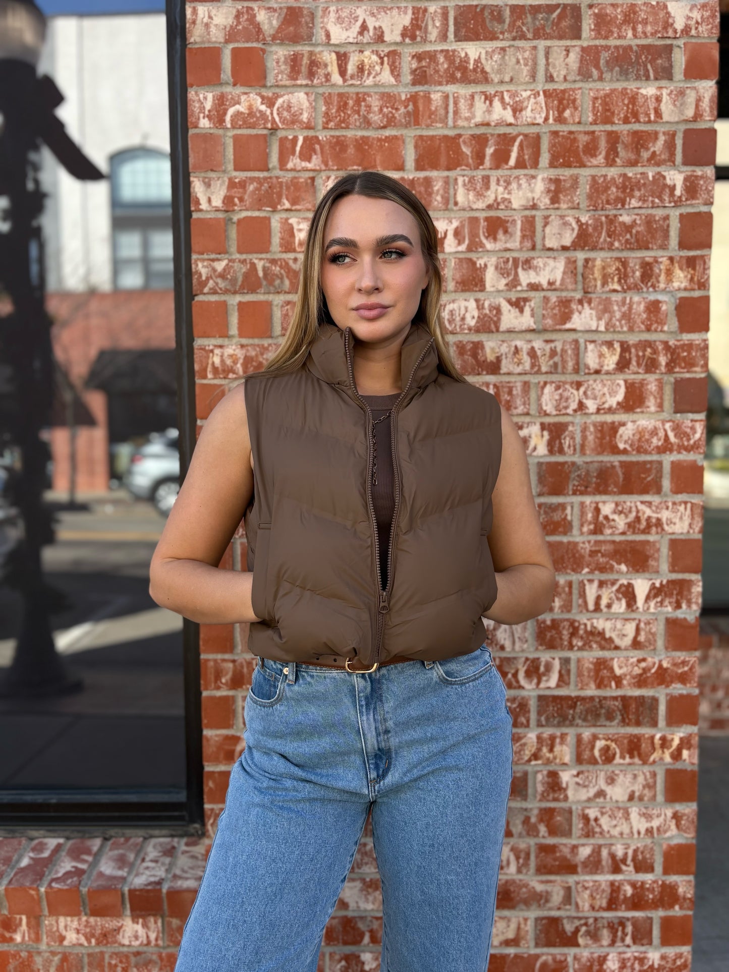 Carter Vest - Chocolate