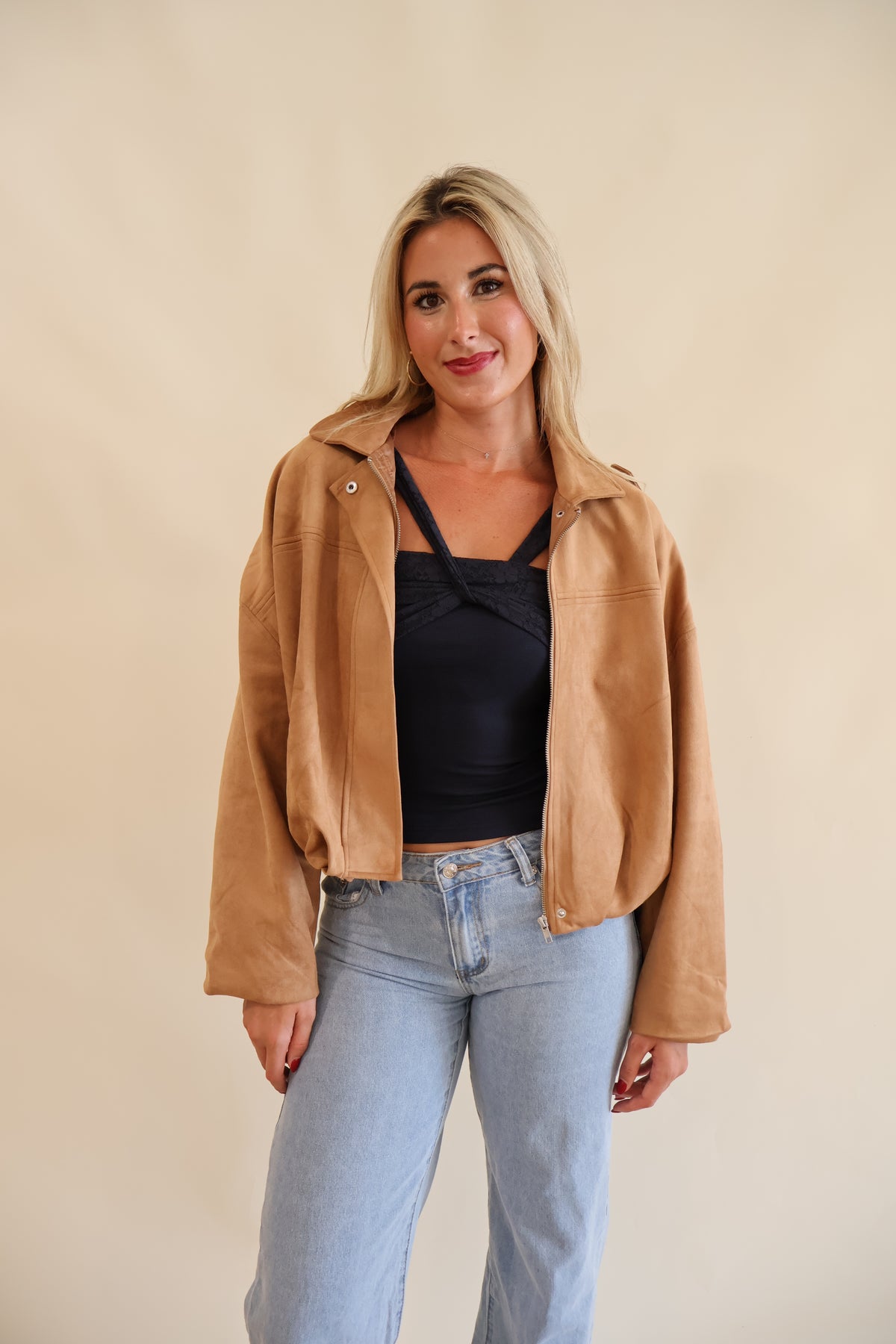 Hayes Suede Jacket