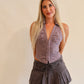 Margot Halter Top grape