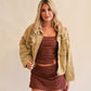 The Saint Coduroy Jacket beige