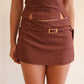 Felice Skort burgundy